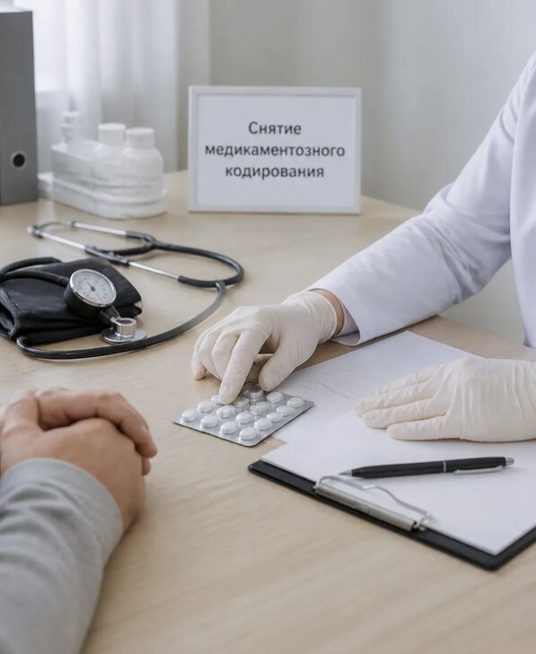 Снятие медикаментозного кодирования в Зиме от 5114 р. | Медзона